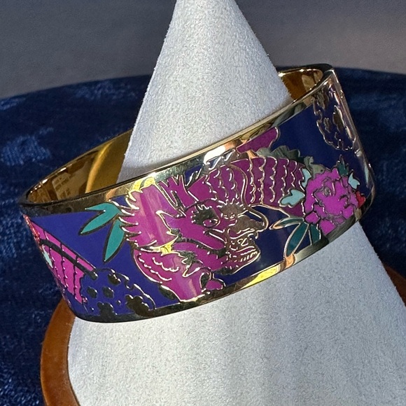 Johnny Was Dragon Hinged Bracelet Boho Chic - Picture 2 of 3